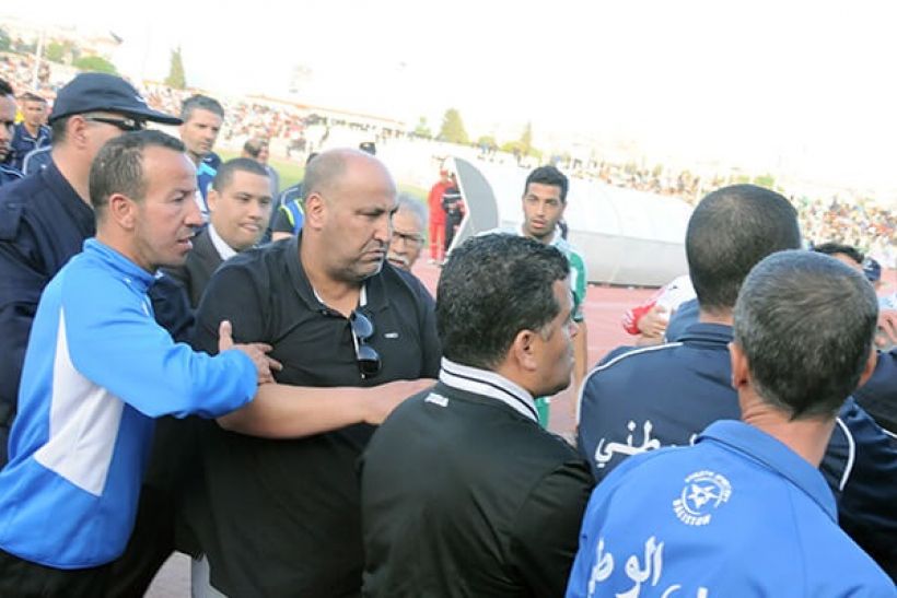 رئيس مولودية الجزائر يقاضي حمار بسبب تواجده بالملعب خلال مباراة الوداد