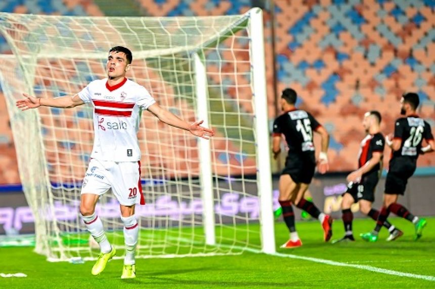 بنشرقي يقود الزمالك إلى التأهل لدور الثمن في كأس مصر