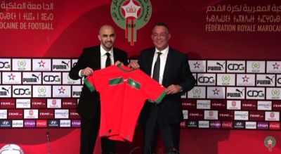 رسميا : الجامعة تقدم وليد الركراكي مدربا للمنتخب المغربي إلى غاية 2026