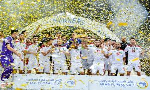 منتخب الفوتصال يرتقي في تصنيف الفيفا بعد الفوز بكأس العرب