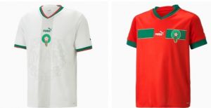 الكشف عن ألوان الأقمصة التي سيرتديها المنتخب المغربي في مبارياته الثلاث بالمونديال