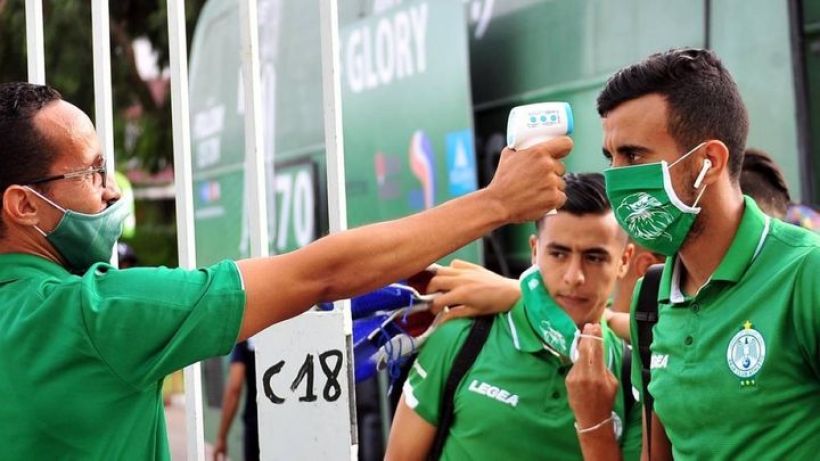 الرجاء يتوصل بنتائج فحوصات كورونا قبل مباراة الفتح