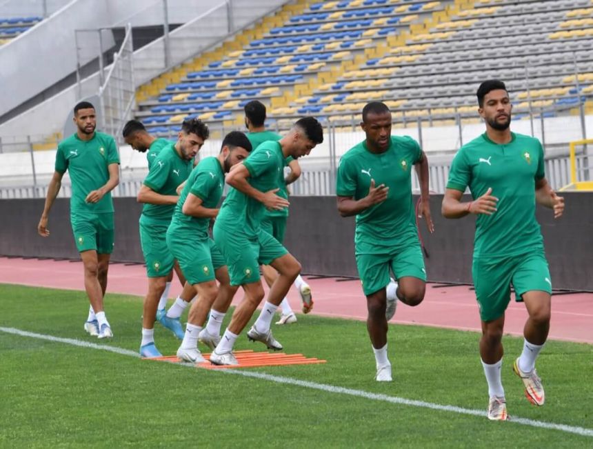 التشكيلة الرسمية للمنتخب المغربي ضد ليبيريا