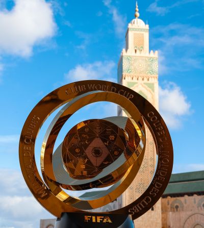 ست أماكن بالدار البيضاء تحتضن درع كأس العالم للأندية في زيارته للوداد