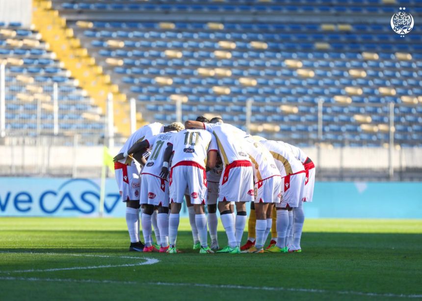 لاعب الوداد يتخلص من الإصابة و يعود لتداريب الفريق الأحمر