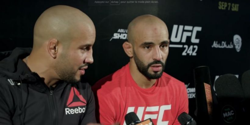 منظمة ufc للفنون القتالية تطرد أبو زعيتر